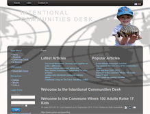 Tablet Screenshot of communa.org.il